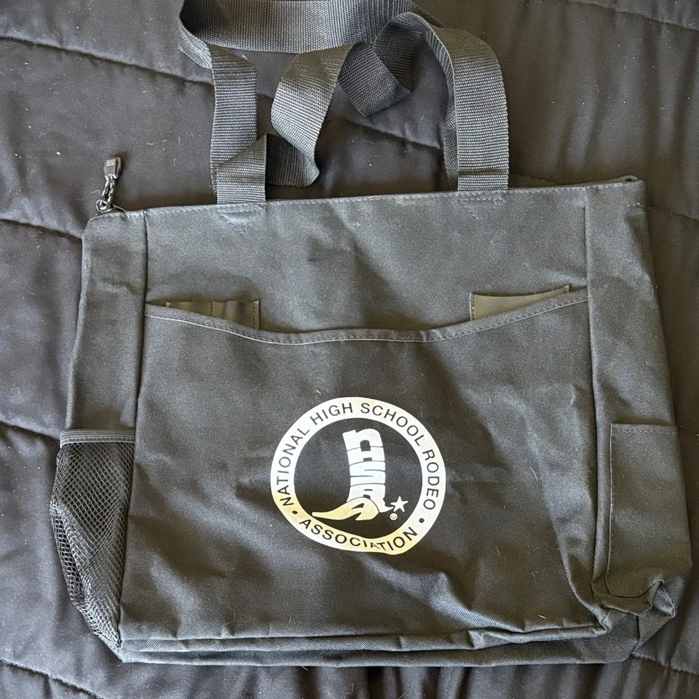 National High School Rodeo Black Tote